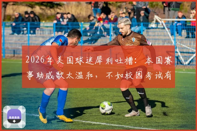 2026年美国球迷犀利吐槽:本国赛事助威歌太温和,不如校园考试有激情?深度对比欧美球迷文化差异